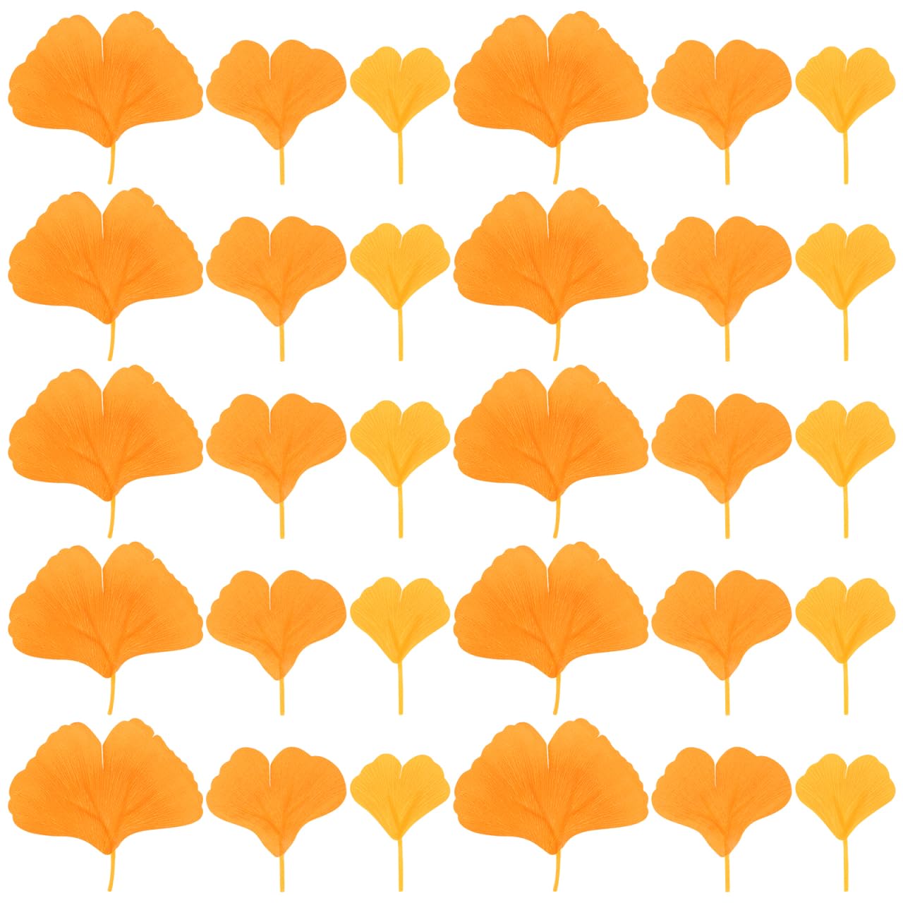 Amazon｜SEWACC イチョウ葉 造花 イチョウ 落ち葉 葉っぱ もみじ